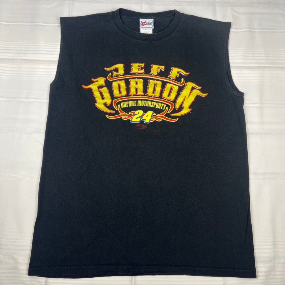 VTG 2005 Nascar Jeff Gordon Dupont Motorsports 24 Tanktop Men L Chase Authentics